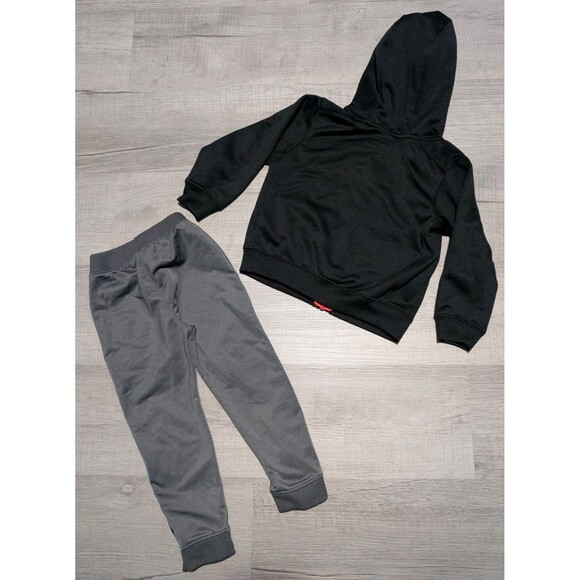 Lot of 2 Fleece Nike Therma Fit Jacket Zip and Under Armour Pants Boys Sz 3T - Picture 4 of 4